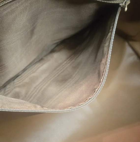 Celine vintage Triomphe Duffle in Macadam Coated Canvas